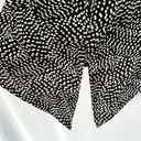 Alfani New  Dot Print V-Neck Shark Bite Hem Tunic Tank Top Black White Photo 7