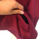 Woolrich  fleece vest M Merlot Wine Maroon color zip up, pockets burgundy Photo 4