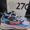 Nike Air Max 270 React 'Dark Smoke Grey' Women's Size 7 CU4818-001 Photo 1