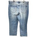 Banana Republic  Jeans Womens Size‎ 34S Blue Medium Wash High Rise Straight Ankle Photo 4