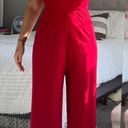 Francesca's Francesca’s Red Jumpsuit  Photo 2