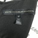 White House | Black Market  Graphic Sleeveless Sheath dress Size 2P Black & Ecru Photo 7