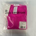 Good American  Hawaiian Pink Size 1/2 S/M Always Fits Swim Mini Skirt Cover Up Photo 2