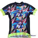 Sweaty Betty  Geometric Print Retro Style Cycling Bike Top size XL Photo 1