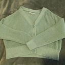 American Eagle Women's Green/Blue sweater Photo 0