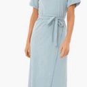 Tuckernuck  Pomander Place Slate Blue Sawyer Dress Belted Photo 0