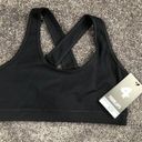 infinity FOURLAPS SPORTS BRA Size Medium Black  Bra Premium Athletic $68 MSRP Photo 0