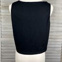 The Moon Celestial Sun/ Black Cropped Tank Top-Large Photo 1