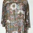 Brooks Bobbie  3xl 2 layer top. Sheer w/pattern she’ll and white poly under. Photo 6