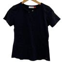 n:philanthropy Philanthropy Black Short Sleeve Tee Neck Slit XS New Photo 0