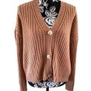 SheIn  Knit Button Up Sweater Boho Bohemian Everyday Casual Spring Hippie Winter Photo 0