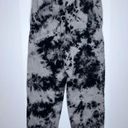 Garage  black gray tie dye high waisted jogger sweatpants size XS Photo 1