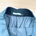 Susana Monaco  Faux Leather Pleated Shorts Dark Green Size Medium Photo 4