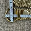 Disney Womens Wide Woven Gold Toned Belt Size S-M- L 0-40 Inches Photo 2