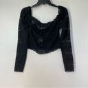 Guess  lace top new with tags cropped size medium Photo 2
