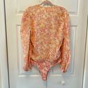 Rococo  Sand Faye Bodysuit Womens Large Peach NWT  Msrp $249 Photo 6