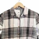 Vans  Flannel Long Sleeve Button Front Plaid Shirt Pink & Black Women’s Size XS Photo 3