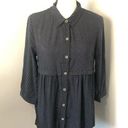 Hem & Thread NEW  Polka Dot Button Down Tunic Photo 0