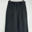 Everlane  The Way-High Drape Wide Leg Baggy Pant In Black Size 6 SHORT Photo 6