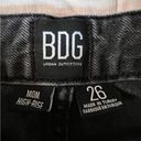 BDG Urban Outfitters  100% Cotton Washed Black Mom High Rise Denim Jeans - 26 Photo 4