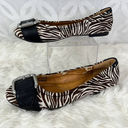 Fossil 5 for $25|  Maddox Calf Hair Animal Print Ballet Flats Size 6 Photo 0