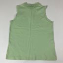 Lauren Ralph Lauren | Green 100% Cotton Sleeveless Polo Shirt Tank Top L Size L Photo 3