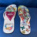 Brighton  Size 8 Love Floral with Rhinestone Sandals Photo 1