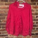 Chadwick's  Vintage 90's Red Button Down Shirt Women's Size 18W Photo 0