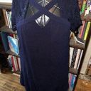 PaperMoon  Stitchfix lace crossover front L mini dress Photo 0