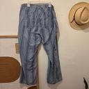 Tommy Hilfiger  Blue Cotton Vertical Striped Wide Leg Summer Pants 20 Photo 3