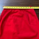 Pendleton  red midi wool pencil skirt size 8 Photo 7