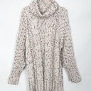 The Moon  & Madison Textured Speckled Turtleneck Chunky Sweater Size Small Photo 0