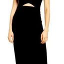 Open Edit NWT  cutout ruched black midi dress XXL Photo 0