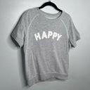 Grayson Threads  Graphic HAPPY Short Sleeve Sweatshirt Shirt Top Small Photo 0
