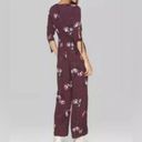 Wild Fable New  Plum Floral Jumpsuit Romper Size XS Photo 1