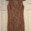 BB Dakota Pink Floral And Lace Bodycon Dress Photo 0