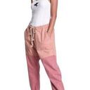 One Teaspoon  Shabbies Drawstring Boyfriend Jeans in Envious Pink Photo 33