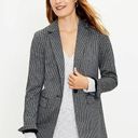 The Loft  Houndstooth Boyfriend Blazer - Size 0 Photo 0