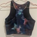 Apana  Moody Tie Dye Long Line Sports Bra Photo 8