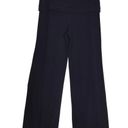 Sweaty Betty Black High Rise Wide Leg Yoga Lounge Pull-On Trouser Pants Photo 2