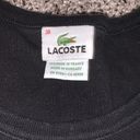 Lacoste Ladies fit  Black Tee Photo 1