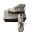 ALLSAINTS  Jaxal High Top Canvas White Sneakers Size EU 40 NIB Photo 5