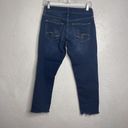 Silver Jeans  Co Boyfriend Jeans Size 26 Darkwash Mid Rise Cutoff Photo 5