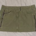 Garage Mini Skirt W/ Cargo Pockets (Deep Lichen Green) Photo 1