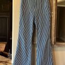 Forever 21 Striped Flare Leg Jeans Bell Bottoms Stretchy Womens Medium High Waist Photo 3