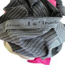 Lululemon  Run: Swiftly Tech Tank Rugby Stripe Tonal Heathered Black Grape Size 6 Photo 2