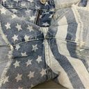 Arizona Jeans Arizona Jean Shorts Womens Size 15 American Flag Blue Denim Shorite Cut Offs Photo 6