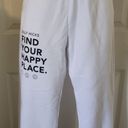 Gilly Hicks Women’s White Sweatpants Photo 0