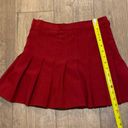 Red Cheer Skirt M Size M Photo 2