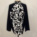 Ralph Lauren  Active floral athletic athleisure stretch knit zip front jacket 3X Photo 1